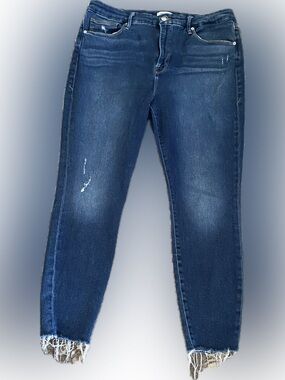 Good American GOOD LEG CROP Jeans -size 18